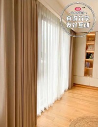 旧窗帘改造收纳箱！实用又美观