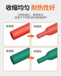 数据线防弯折？热缩管套两端保护！