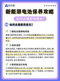 电动工具电池保养？避免过充过放！