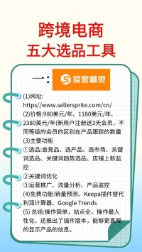 跨境电商选品工具？大数据选品平台